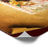 ANTIQUE RENAISSANCE TAROTS 17 / DER STAR (HOFFEN) POSTER (Ecke)