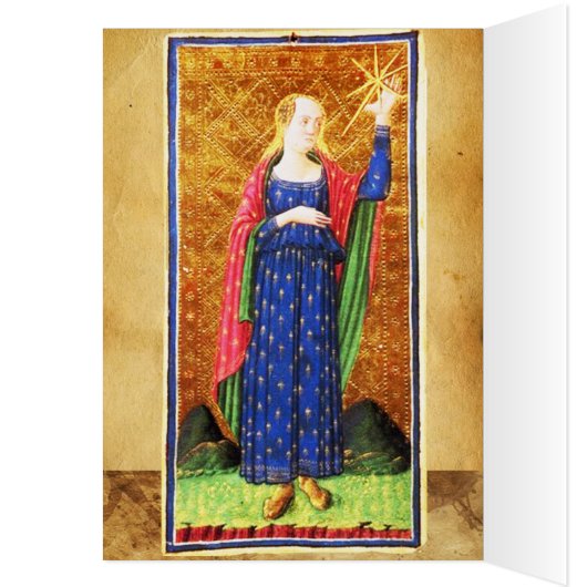 ANTIQUE RENAISSANCE TAROTS 17 / DIE STAR (Innen (Links))