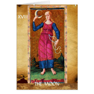 ANTIQUE RENAISSANCE TAROTS 18 / MOND