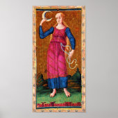 ANTIQUE RENAISSANCE TAROTS 18 / MOND POSTER (Vorne)
