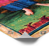 ANTIQUE RENAISSANCE TAROTS 18 / MOND POSTER (Ecke)