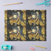 ANTIQUE RENAISSANCE TAROTS 18/MOND SEIDENPAPIER (Basteln)