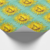 ANTIQUE RENAISSANCE TAROTS 19 DAS SONNENGELBE GESCHENKPAPIER (Ecke)