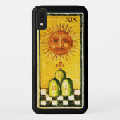 ANTIQUE RENAISSANCE TAROTS 19 / DIE SONNE Case-Mate iPhone HÜLLE (Rückseite)
