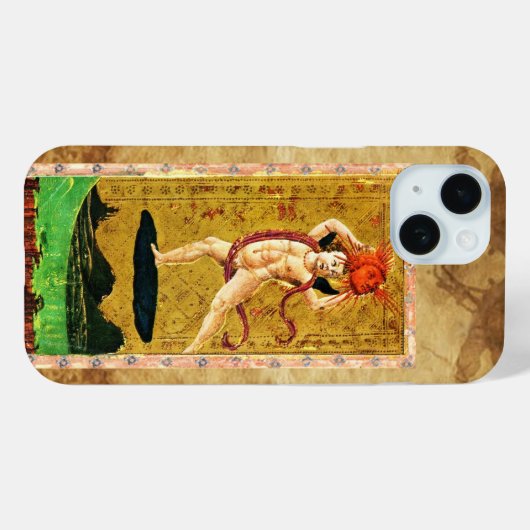 ANTIQUE RENAISSANCE TAROTS 19 / DIE SONNE Case-Mate iPhone HÜLLE (Rückseite (Horizontal))
