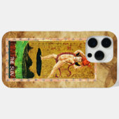 ANTIQUE RENAISSANCE TAROTS 19 / DIE SONNE Case-Mate iPhone HÜLLE (Rückseite (Horizontal))