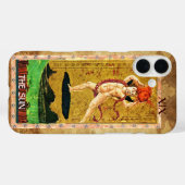 ANTIQUE RENAISSANCE TAROTS 19 / DIE SONNE Case-Mate iPhone HÜLLE (Rückseite (Horizontal))