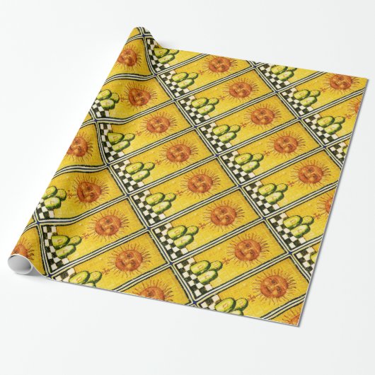 ANTIQUE RENAISSANCE TAROTS 19 / DIE SONNE GESCHENKPAPIER (Ungerollt)