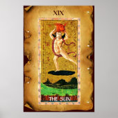 ANTIQUE RENAISSANCE TAROTS 19 / DIE SONNE POSTER (Vorne)