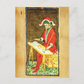 ANTIQUE RENAISSANCE TAROTS 1 / DER MAGIKER POSTKARTE (Vorderseite)