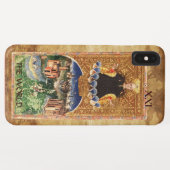 ANTIQUE RENAISSANCE TAROTS 21 / DIE WELT Case-Mate iPhone HÜLLE (Rückseite (Horizontal))