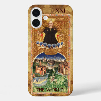 ANTIQUE RENAISSANCE TAROTS 21 / DIE WELT iPhone 16 PLUS HÜLLE