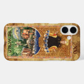 ANTIQUE RENAISSANCE TAROTS 21 / DIE WELT Case-Mate iPhone HÜLLE (Rückseite (Horizontal))
