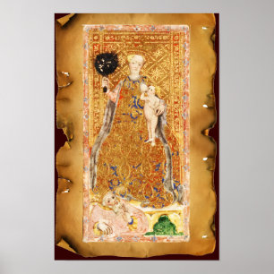 ANTIQUE RENAISSANCE TAROTS 2 / DAS PAPIER POSTER