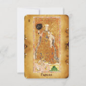 ANTIQUE RENAISSANCE TAROTS 2 / PAPIER ( WOHLTÄTIGK ANKÜNDIGUNG (Vorderseite)