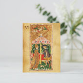 ANTIQUE RENAISSANCE TAROTS 5 / DIE LIEBER POSTKARTE (Stehend Vorderseite)