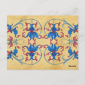 ANTIQUE RENAISSANCE TAROTS 5 / DIE LIEBER POSTKARTE (Rückseite)