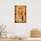 ANTIQUE RENAISSANCE TAROTS 5 / EMPRESS POSTER (Küche)