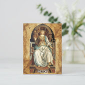 ANTIQUE RENAISSANCE TAROTS 5 / POPE POSTKARTE (Stehend Vorderseite)