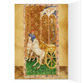 ANTIQUE RENAISSANCE TAROTS 7 / DIE CHARIOT (Innen (Links))