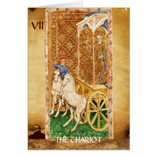 ANTIQUE RENAISSANCE TAROTS 7 / DIE CHARIOT
