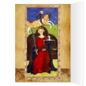 ANTIQUE RENAISSANCE TAROTS 8 / JUSTIZ (Innen (Links))