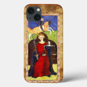 ANTIQUE RENAISSANCE TAROTS 8 / JUSTIZ Case-Mate iPhone HÜLLE