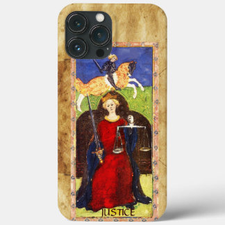 ANTIQUE RENAISSANCE TAROTS 8 / JUSTIZ Case-Mate iPhone HÜLLE