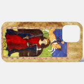 ANTIQUE RENAISSANCE TAROTS 8 / JUSTIZ Case-Mate iPhone HÜLLE (Rückseite (Horizontal))