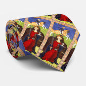 ANTIQUE RENAISSANCE TAROTS 8/ JUSTIZ KRAWATTE (Gerollt)