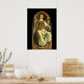 ANTIQUE RENAISSANCE TAROTS 8 / JUSTIZ POSTER (Küche)