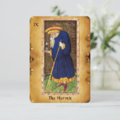 ANTIQUE RENAISSANCE TAROTS 9 / DIE HERMIT ANKÜNDIGUNG (Stehend Vorderseite)