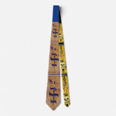 ANTIQUE RENAISSANCE TAROTS, ACE OF SCHWERTER Gold Krawatte (Vorderseite)