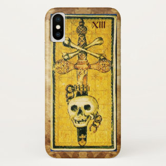 ANTIQUE RENAISSANCE TAROTS,ACE OF SCHWERTER Perchm Case-Mate iPhone Hülle