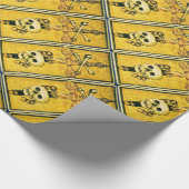 ANTIQUE RENAISSANCE TAROTS, ACE-SCHWERTER GESCHENKPAPIER (Ecke)