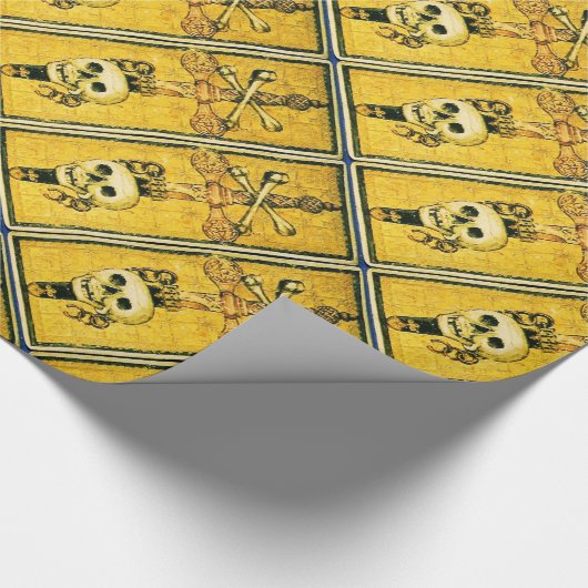 ANTIQUE RENAISSANCE TAROTS, ACE-SCHWERTER GESCHENKPAPIER (Ecke)