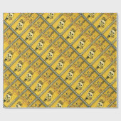 ANTIQUE RENAISSANCE TAROTS, ACE-SCHWERTER GESCHENKPAPIER (Flach)