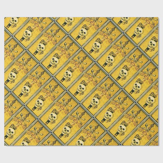 ANTIQUE RENAISSANCE TAROTS, ACE-SCHWERTER GESCHENKPAPIER (Flach)