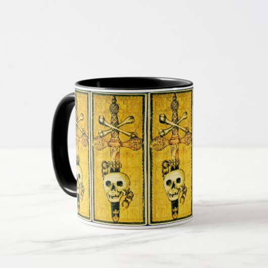 ANTIQUE RENAISSANCE TAROTS, ACE-SCHWERTER TASSE (Vorderseite Links)