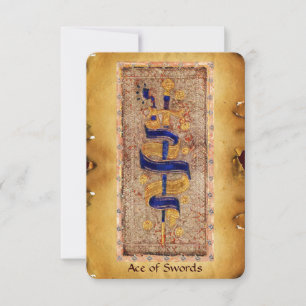 ANTIQUE RENAISSANCE-TAROTS / As of Schwerter