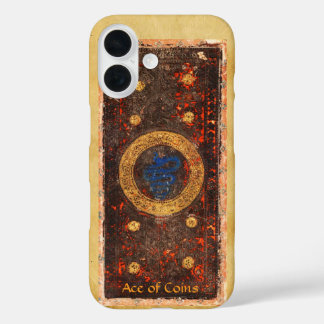 ANTIQUE RENAISSANCE TAROTS / COINACE iPhone 16 HÜLLE