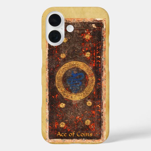 ANTIQUE RENAISSANCE TAROTS / COINACE Case-Mate iPhone HÜLLE (Rückseite)