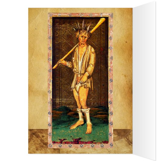 ANTIQUE RENAISSANCE TAROTS / DAS FOOL (Innen (Links))