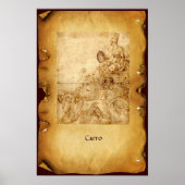 ANTIQUE RENAISSANCE TAROTS / DIE CHARIOT POSTER (Vorne)