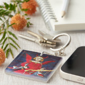 ANTIQUE RENAISSANCE TAROTS,DIE DEVIELFÄLTIGE PREIS SCHLÜSSELANHÄNGER (Vorderseite rechts)