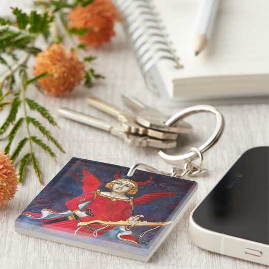 ANTIQUE RENAISSANCE TAROTS,DIE DEVIELFÄLTIGE PREIS SCHLÜSSELANHÄNGER (Vorderseite rechts)