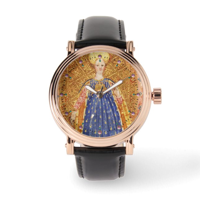 ANTIQUE RENAISSANCE TAROTS / DIE MAID DER WÄNDE ARMBANDUHR (Vorderseite)