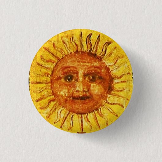 ANTIQUE RENAISSANCE TAROTS / DIE SONNE BUTTON (Vorderseite)