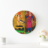 ANTIQUE RENAISSANCE TAROTS / DIE SONNE UND DER MON GROßE WANDUHR (Zuhause)