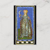 ANTIQUE RENAISSANCE TAROTS / DIE SONNE UND DER MON VISITENKARTE (Rückseite)